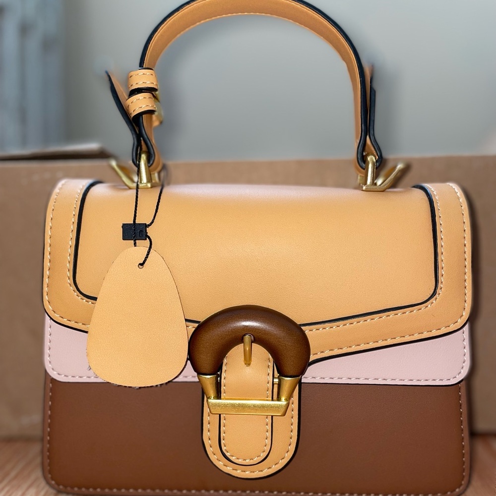 Colorblock Bag 🤎 - Picture 1 of 3